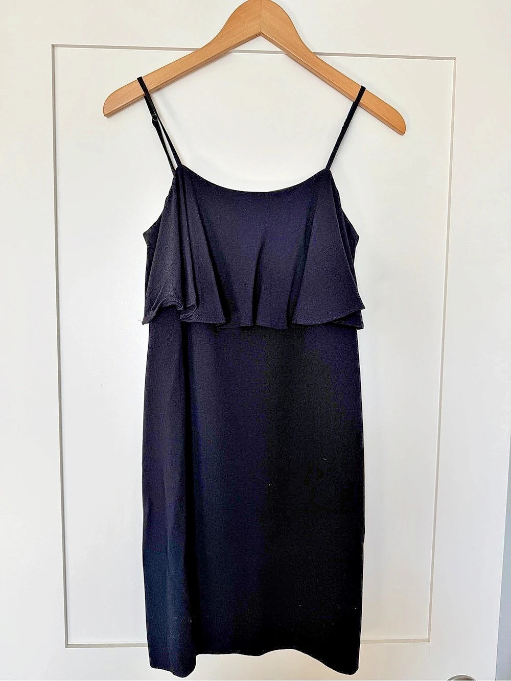 J.Crew Spaghetti Strap | Black Dress |Size 0 | NWT